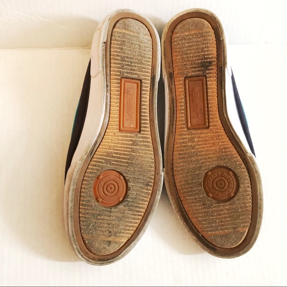 LRL Boat Shoes Bristol Navy & Bright Blue Sz 8.5 - Picture 6 of 8